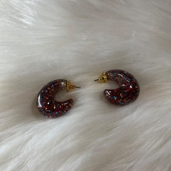 Ted Baker Multi Color Confetti Earrings - Picture 5 of 7